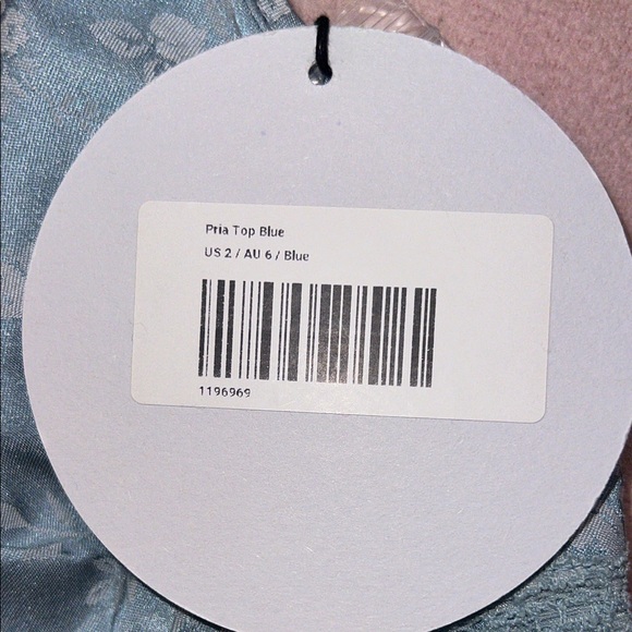 Princess Polly Light Blue Floral Camisole - Picture 4 of 4